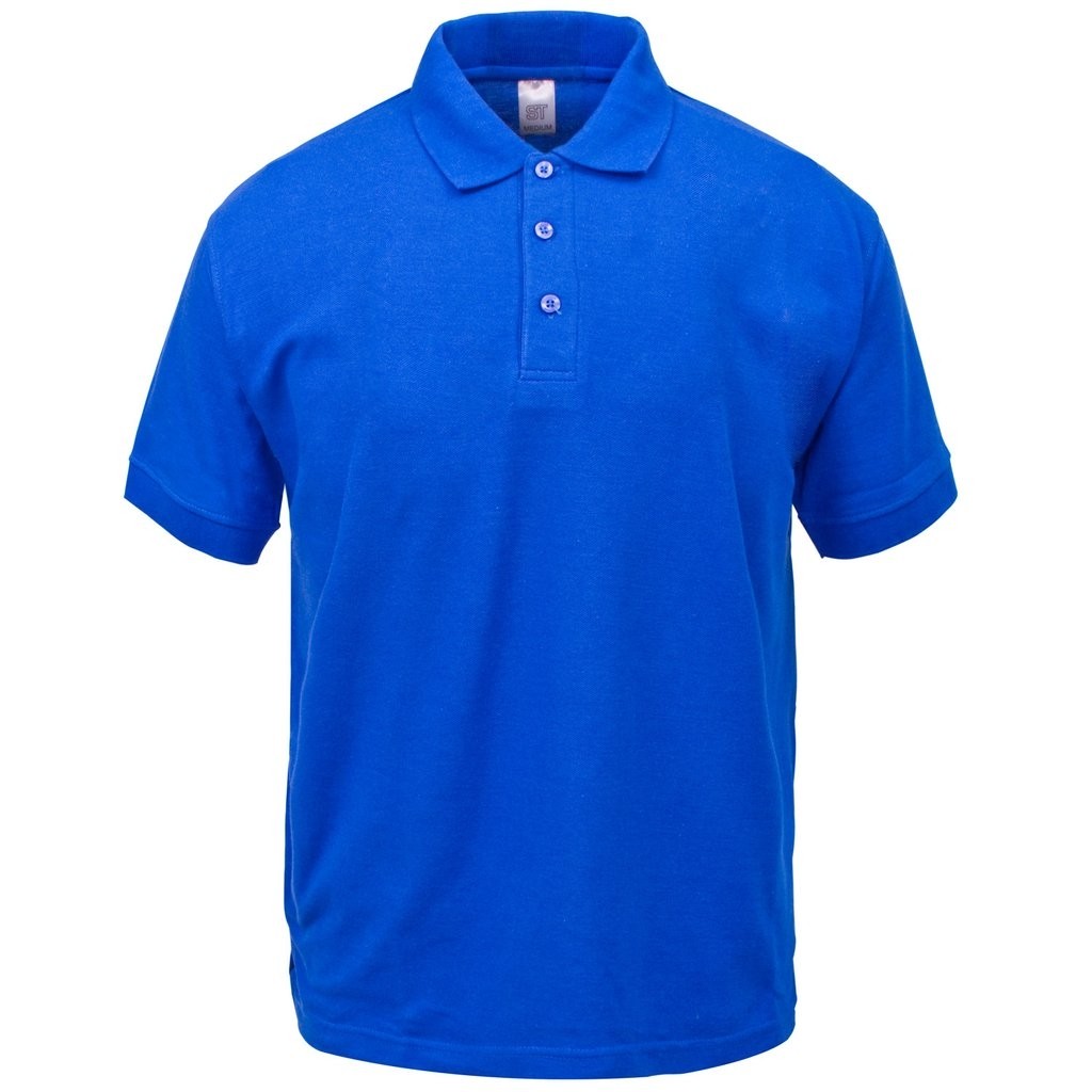 blue polo shirts
